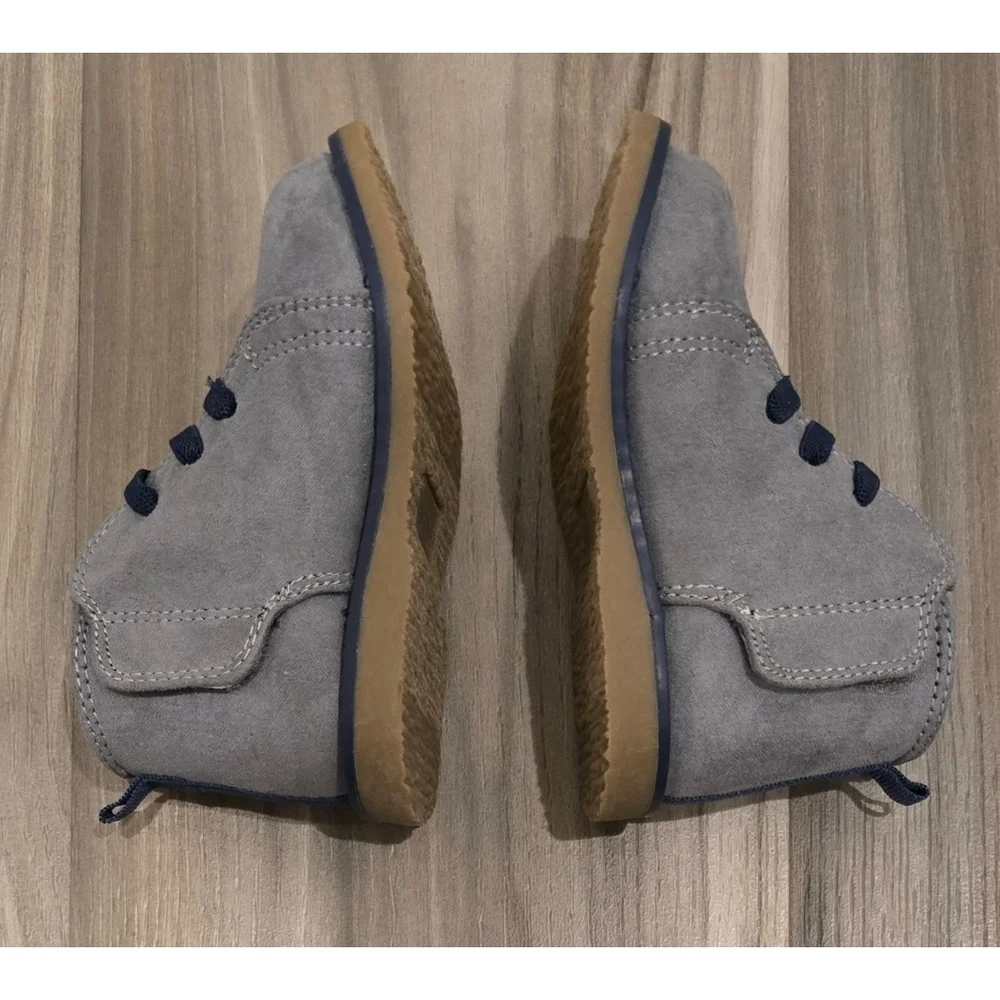 Toddler Baby Boys' Toddler Chukka Boots Shoes Cat and Jack Gray Size 6
